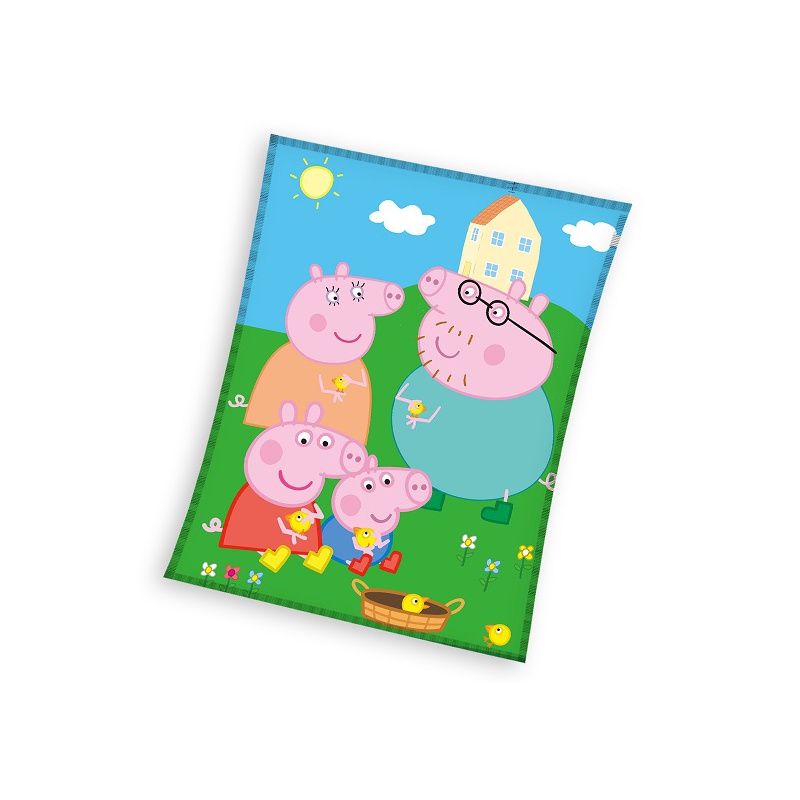 Luxusní deka 150/200cm Peppa Pig, PP212119 Luxusní deka 150/200cm Peppa Pig, PP212119