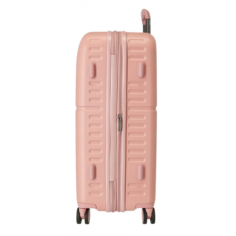 PEPE JEANS Highlight Rosa Claro – Cestovný kufor 70×48×28 cm, 79 L PEPE JEANS Highlight Rosa Claro – Cestovný kufor 70×48×28 cm, 79 L