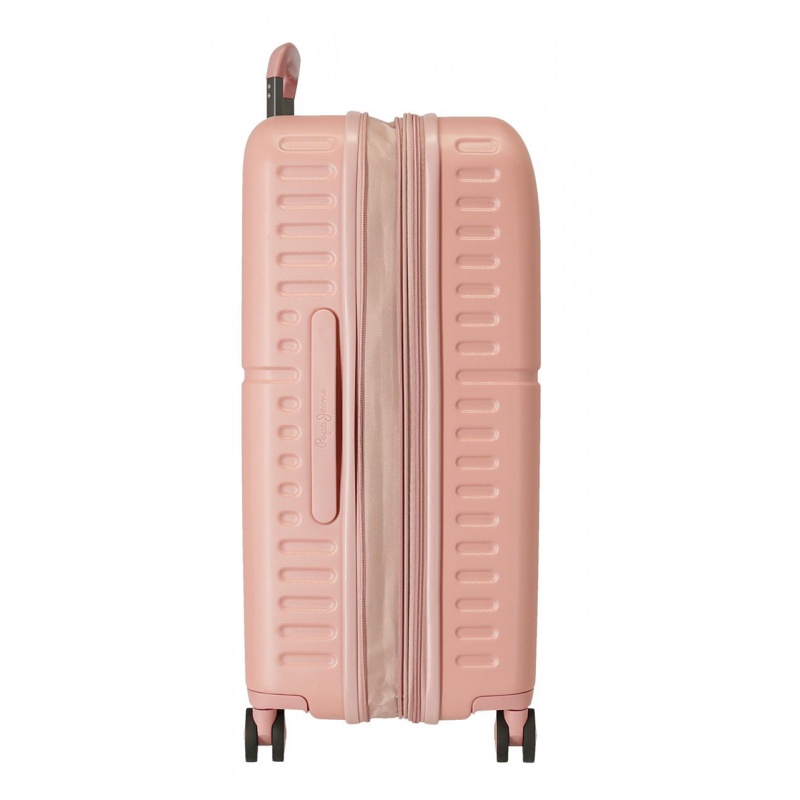 PEPE JEANS Highlight Rosa Claro – Cestovný kufor 70×48×28 cm, 79 L PEPE JEANS Highlight Rosa Claro – Cestovný kufor 70×48×28 cm, 79 L