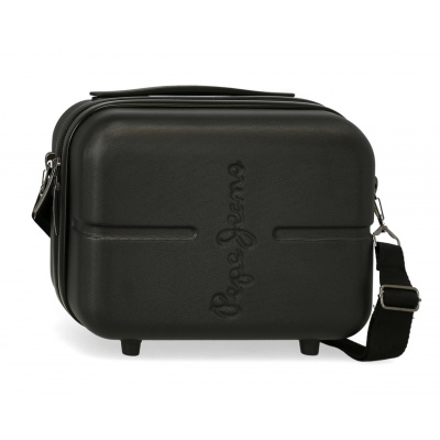 PEPE JEANS Highlight Negro, Cestovní kosmetický kufřík, 21x29x15cm, 7683921 PEPE JEANS Highlight Negro, Cestovní kosmetický kufřík, 21x29x15cm, 7683921
