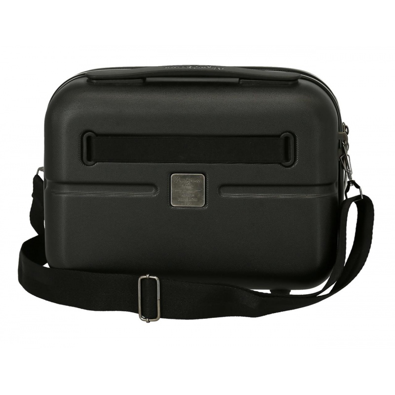 PEPE JEANS Highlight Negro, Cestovní kosmetický kufřík, 21x29x15cm, 7683921 PEPE JEANS Highlight Negro, Cestovní kosmetický kufřík, 21x29x15cm, 7683921