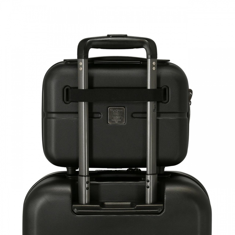 PEPE JEANS Highlight Negro, Cestovný kozmetický kufrík, 21x29x15cm, 7683921