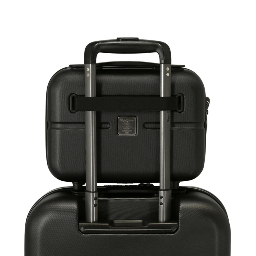 PEPE JEANS Highlight Negro, Cestovní kosmetický kufřík, 21x29x15cm, 7683921