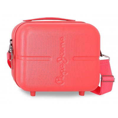 PEPE JEANS Highlight Coral, Cestovní kosmetický kufřík, 21x29x15cm, 768392D PEPE JEANS Highlight Coral, Cestovní kosmetický kufřík, 21x29x15cm, 768392D