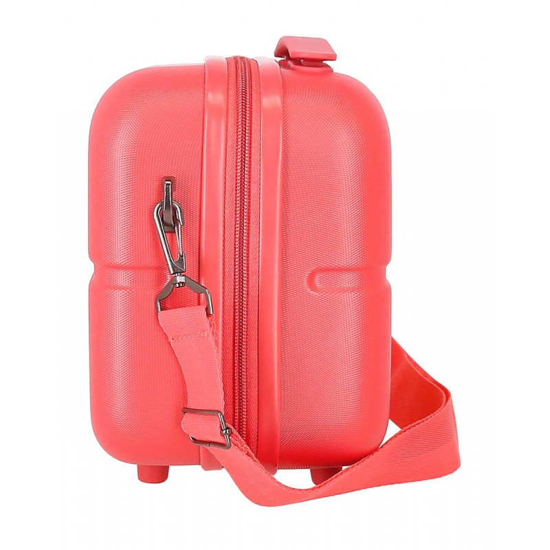 PEPE JEANS Highlight Coral, Cestovní kosmetický kufřík, 21x29x15cm, 768392D PEPE JEANS Highlight Coral, Cestovní kosmetický kufřík, 21x29x15cm, 768392D