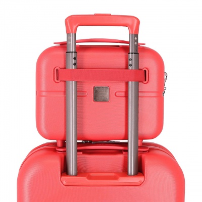 PEPE JEANS Highlight Coral, Cestovní kosmetický kufřík, 21x29x15cm, 768392D PEPE JEANS Highlight Coral, Cestovní kosmetický kufřík, 21x29x15cm, 768392D