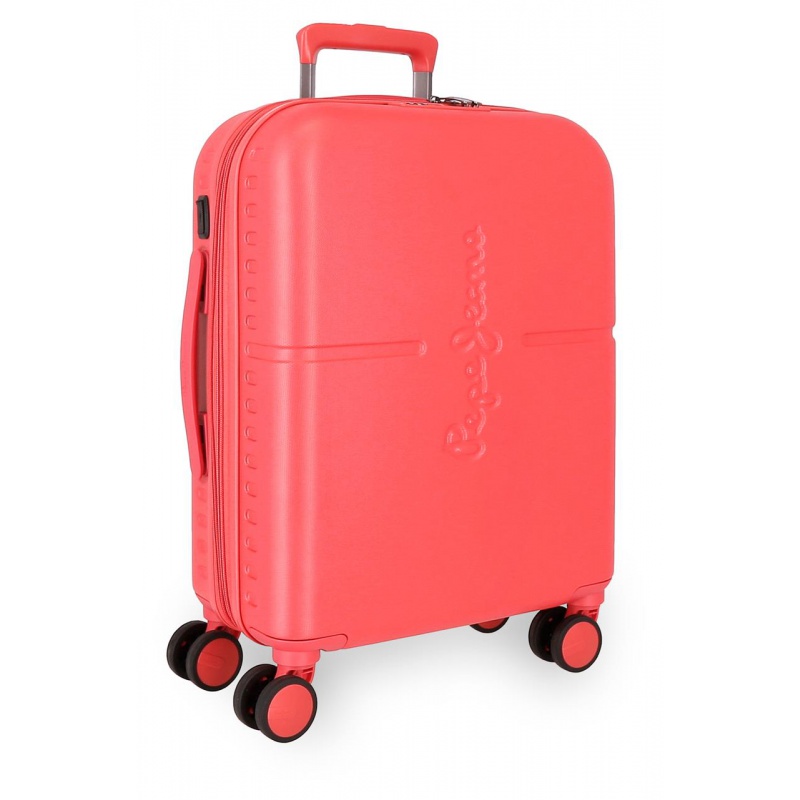 PEPE JEANS Highlight Coral, ABS Cestovní kufr, 55x40x20cm, 37L, 768862D (small exp.) PEPE JEANS Highlight Coral, ABS Cestovní kufr, 55x40x20cm, 37L, 768862D (small exp.)