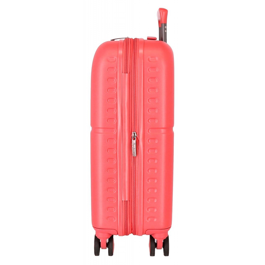 PEPE JEANS Highlight Coral, ABS Cestovní kufr, 55x40x20cm, 37L, 768862D (small exp.)