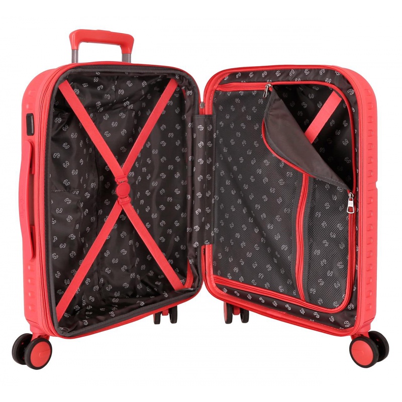 PEPE JEANS Highlight Coral, ABS Cestovný kufor, 55x40x20cm, 37L, 768862D (small exp.) PEPE JEANS Highlight Coral, ABS Cestovný kufor, 55x40x20cm, 37L, 768862D (small exp.)