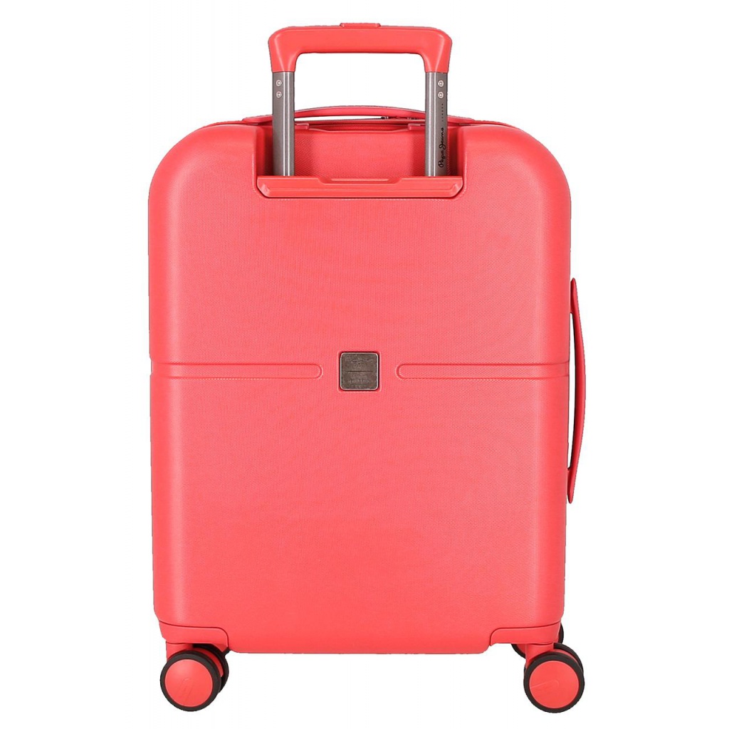 PEPE JEANS Highlight Coral – Cestovný kufor 55×40×20 cm, 37 L (príručná batožina)