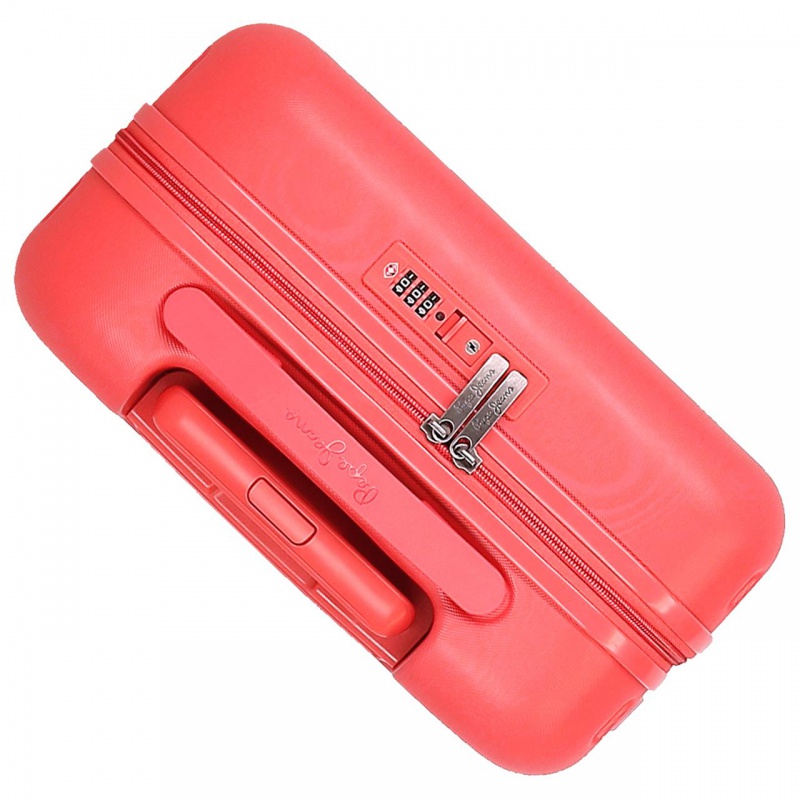 PEPE JEANS Highlight Coral, ABS Cestovní kufr, 55x40x20cm, 37L, 768912D (small) PEPE JEANS Highlight Coral, ABS Cestovní kufr, 55x40x20cm, 37L, 768912D (small)