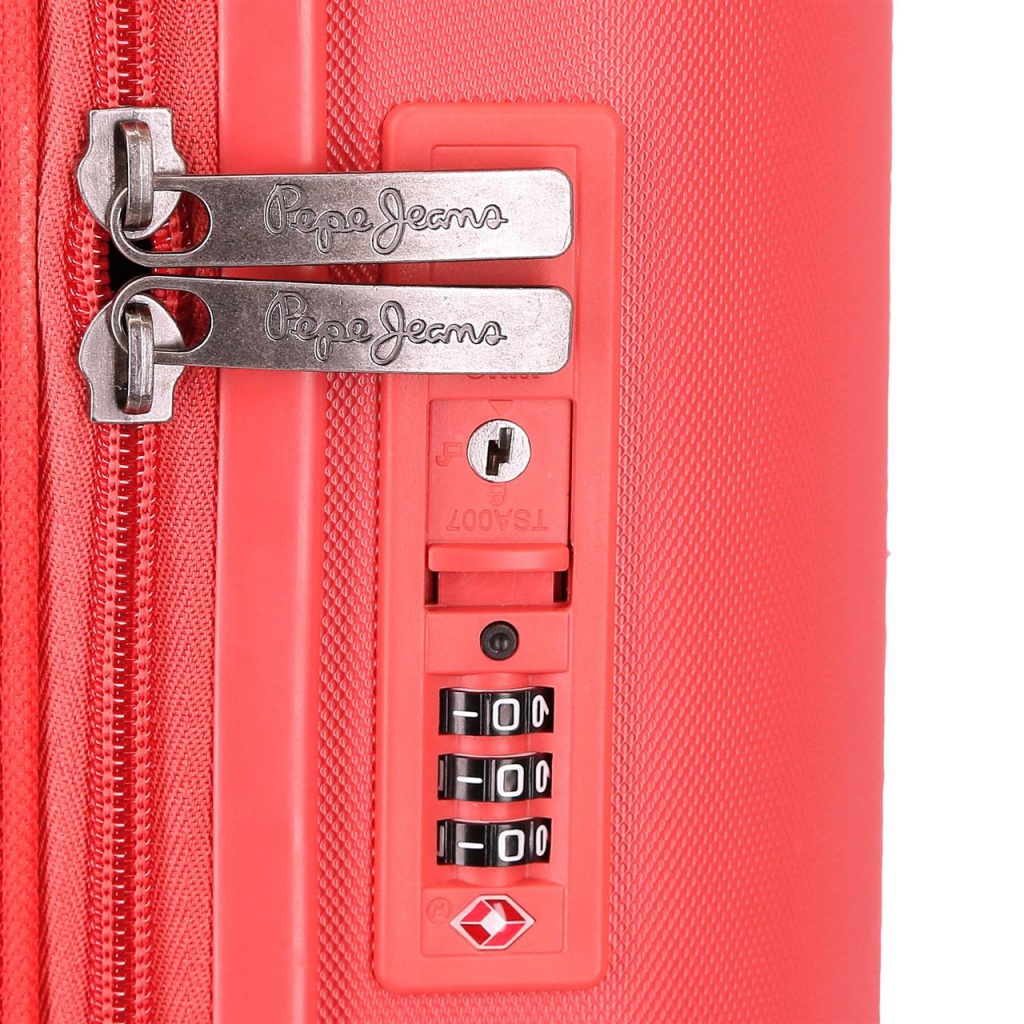 PEPE JEANS Highlight Coral, ABS Cestovní kufr, 55x40x20cm, 37L, 768912D (small)
