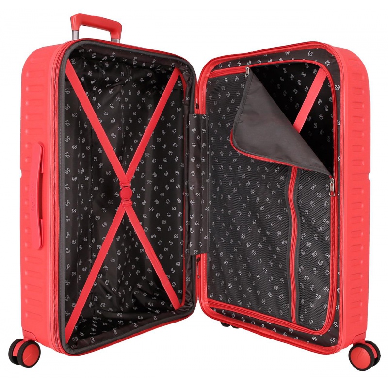 PEPE JEANS Highlight Coral, Cestovný kufor, 70x48x28cm, 79L, 768922D (medium exp.)