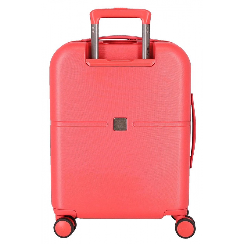 PEPE JEANS Highlight Coral, Sada luxusních ABS cestovních kufrů 70cm/55cm,768952D PEPE JEANS Highlight Coral, Sada luxusních ABS cestovních kufrů 70cm/55cm,768952D