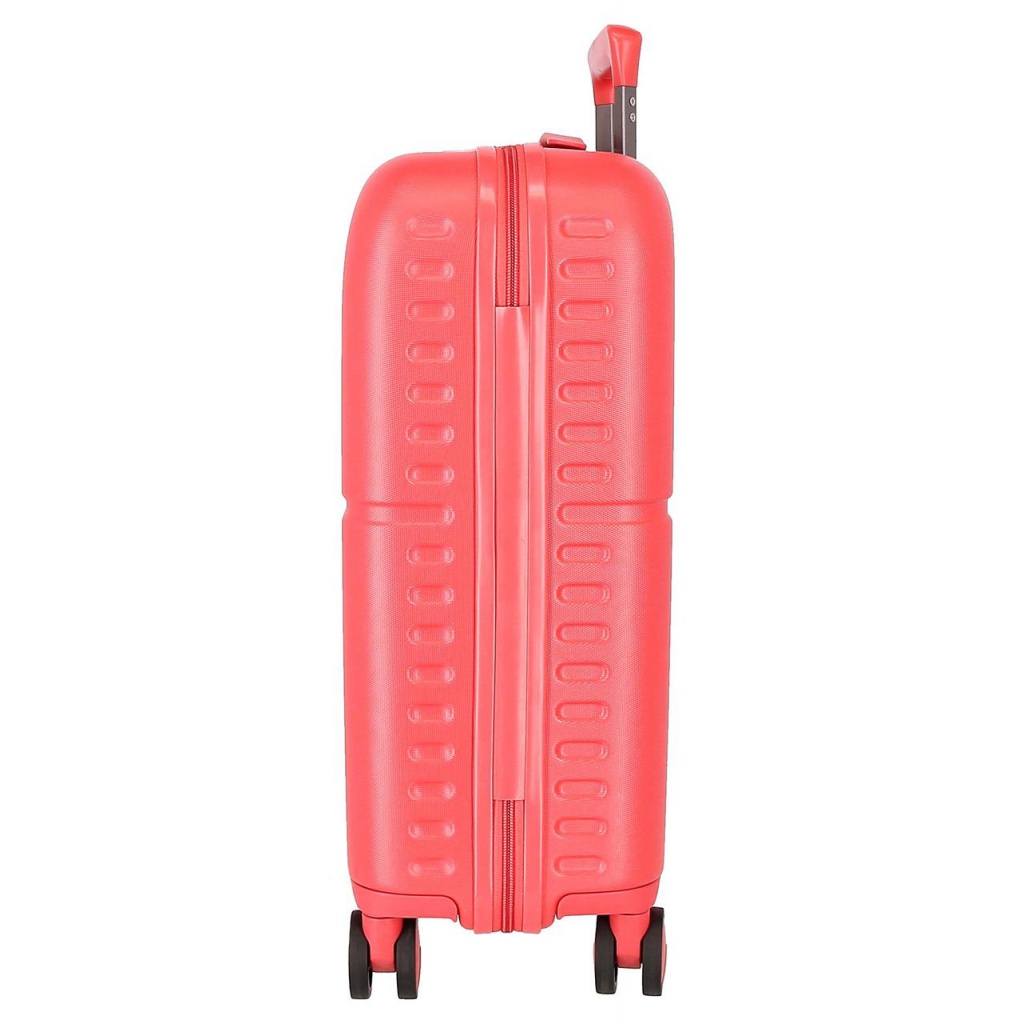 PEPE JEANS Highlight Coral, Sada luxusných ABS cestovných kufrov 70cm/55cm,768952D