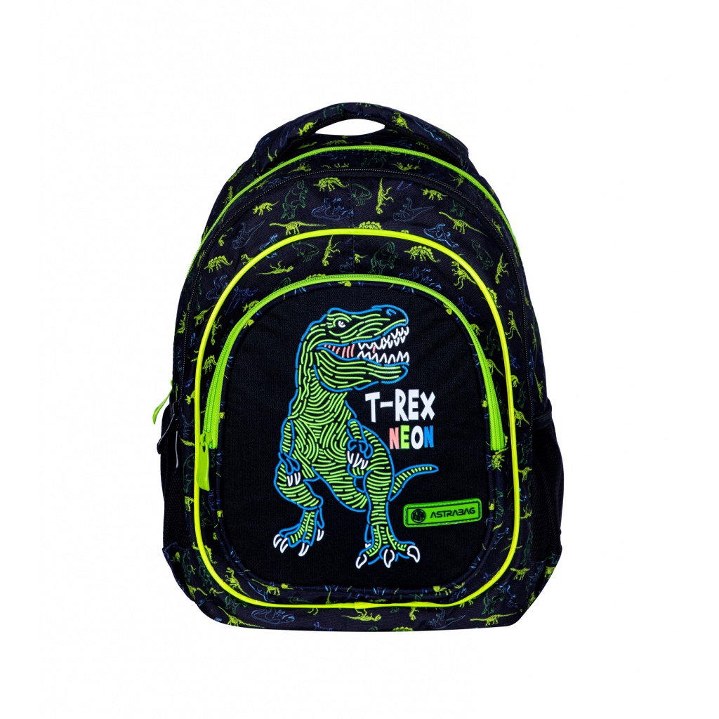 Školský batoh pre prvý stupeň AstraBAG T-REX NEON, AB330, 502023064
