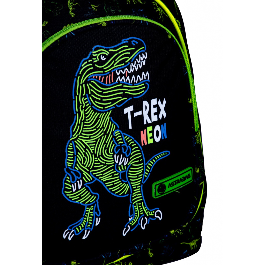 ASTRABAG Školní batoh pro první stupeň T-REX NEON, AB330, 502023064