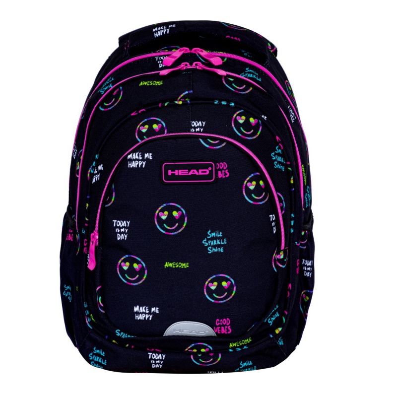 Školní batoh pro první stupeň Head SMILE SPARKLE SHINE, AB330, 502024053 Školní batoh pro první stupeň Head SMILE SPARKLE SHINE, AB330, 502024053