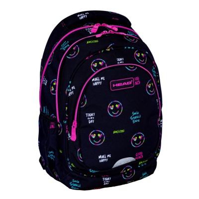 Školní batoh pro první stupeň Head SMILE SPARKLE SHINE, AB330, 502024053 Školní batoh pro první stupeň Head SMILE SPARKLE SHINE, AB330, 502024053