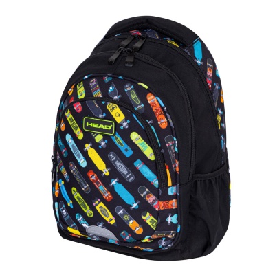Školní batoh pro první stupeň Head SKATEBOARDS, AB330, 502024127 Školní batoh pro první stupeň Head SKATEBOARDS, AB330, 502024127