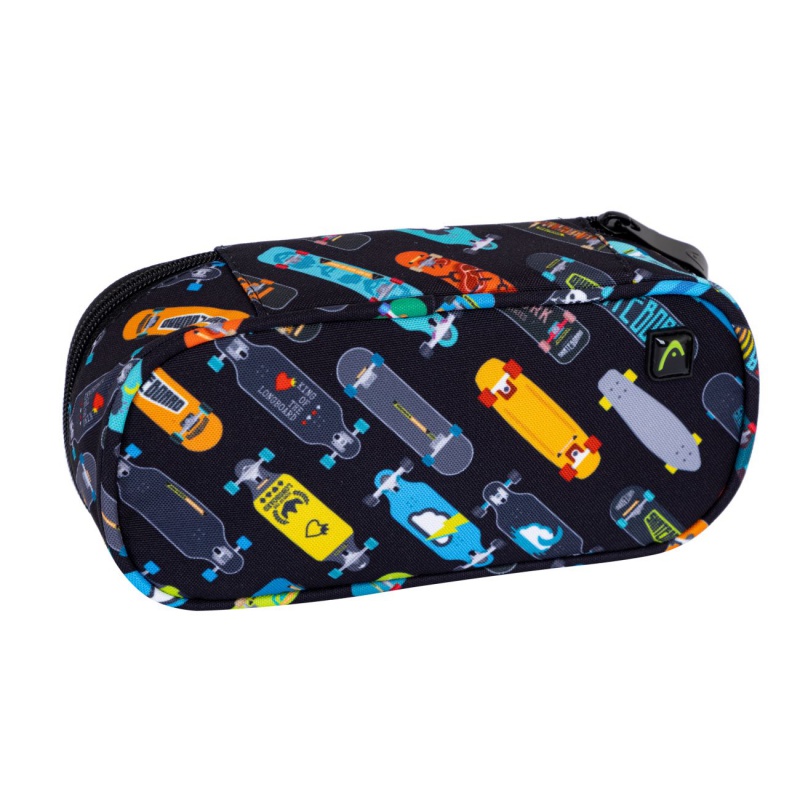 Jednokomorový peračník / puzdro Head SKATEBOARDS, AC6, 503024078 Jednokomorový peračník / puzdro Head SKATEBOARDS, AC6, 503024078