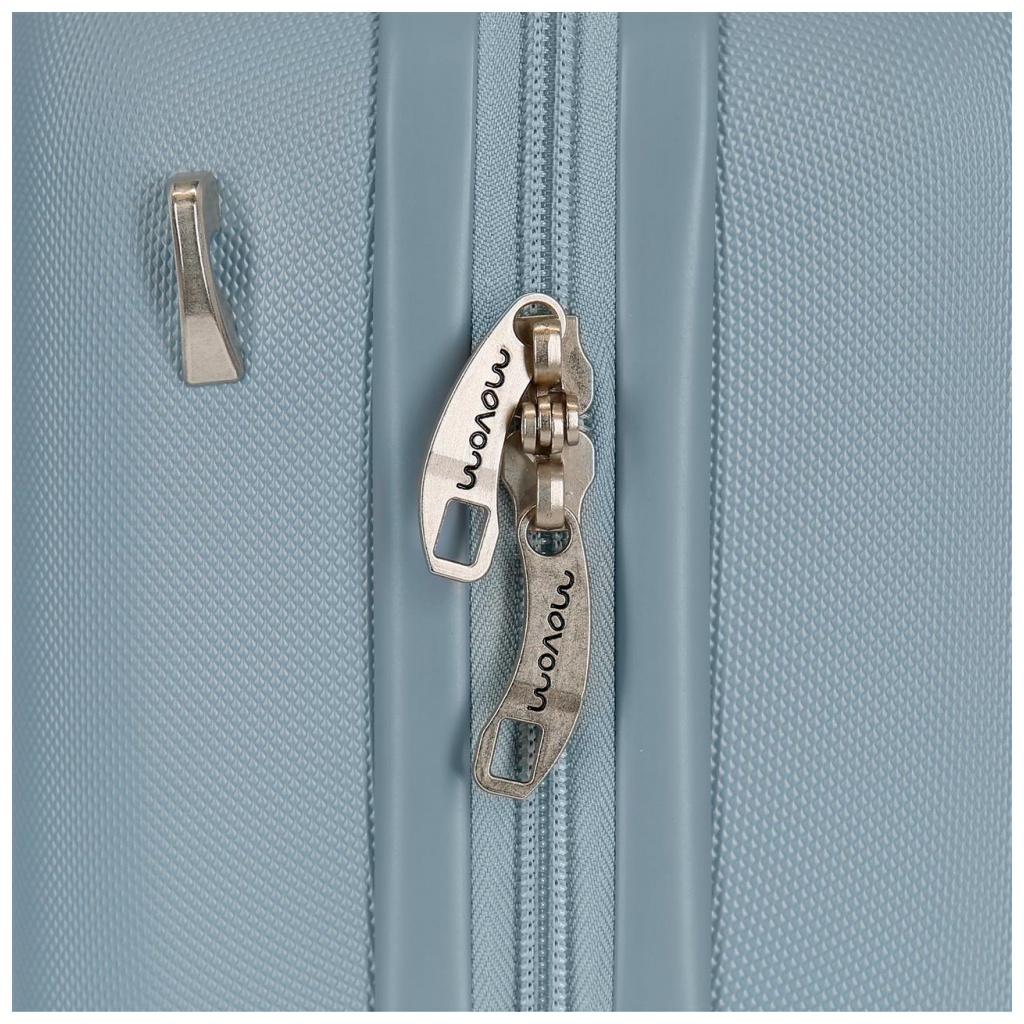 Movom Riga Light Blue, ABS Cestovný kozmetický kufrík, 9 L – praktický a kompaktný