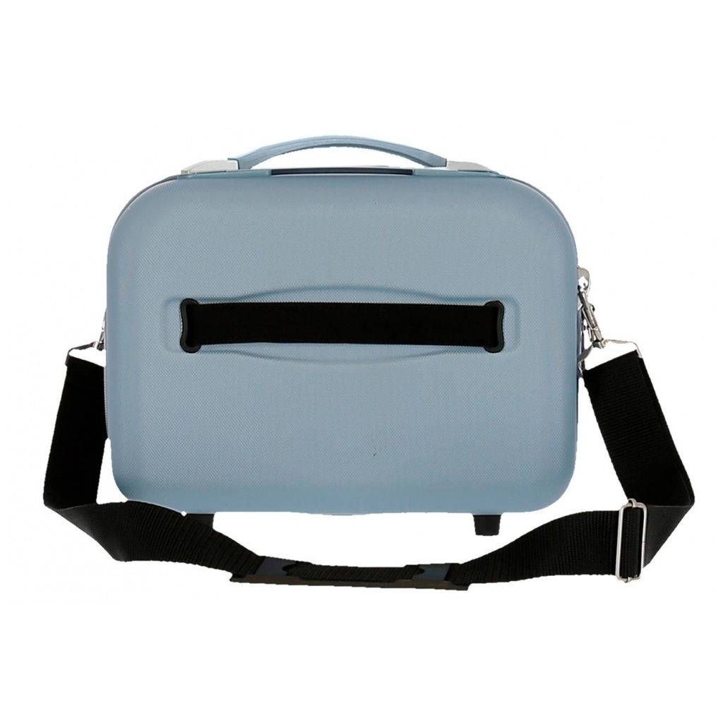 Movom Riga Light Blue, ABS Cestovný kozmetický kufrík, 9 L – praktický a kompaktný