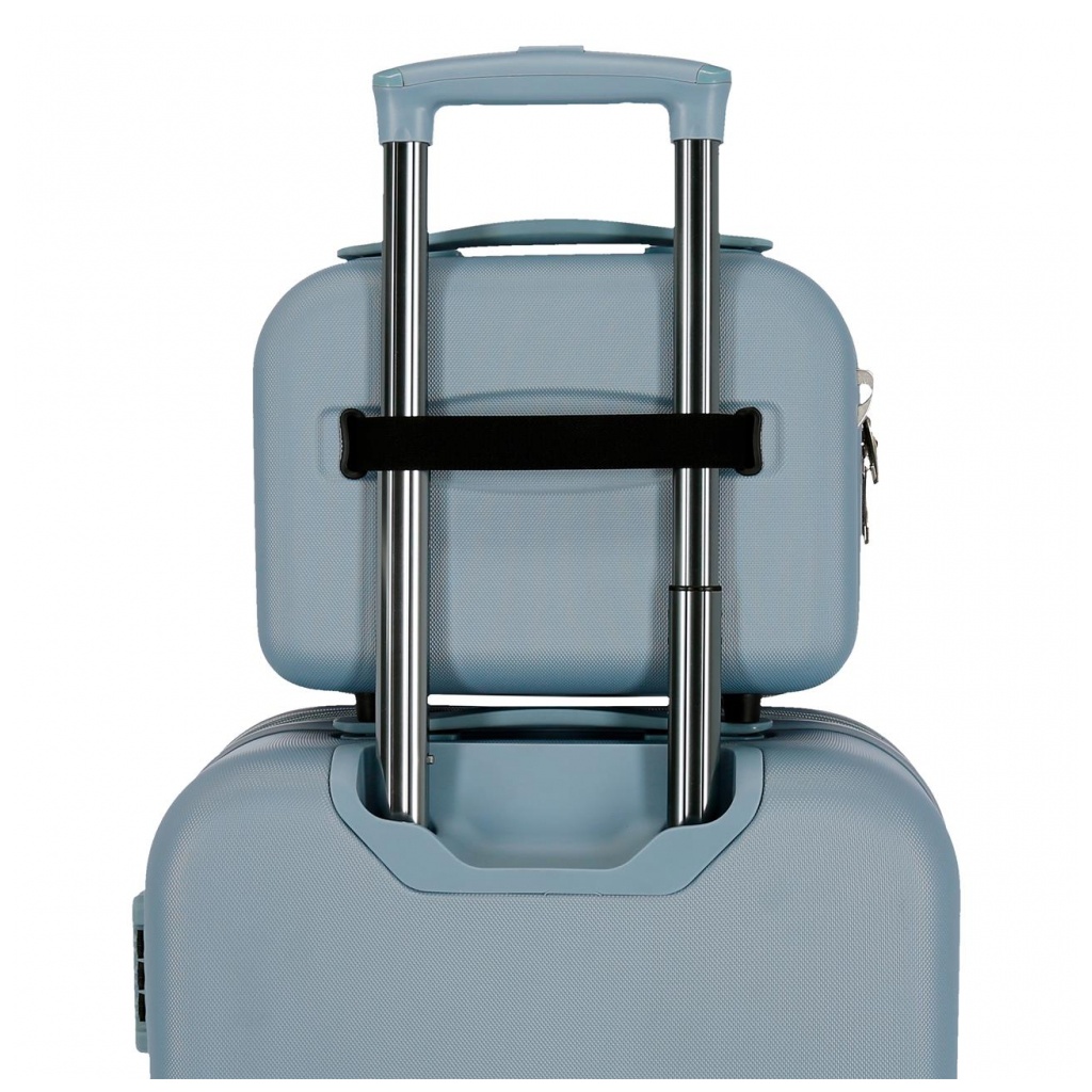 Movem Riga Light Blue, ABS Cestovní kosmetický kufřík, 21x29x15cm, 9L, 5993963