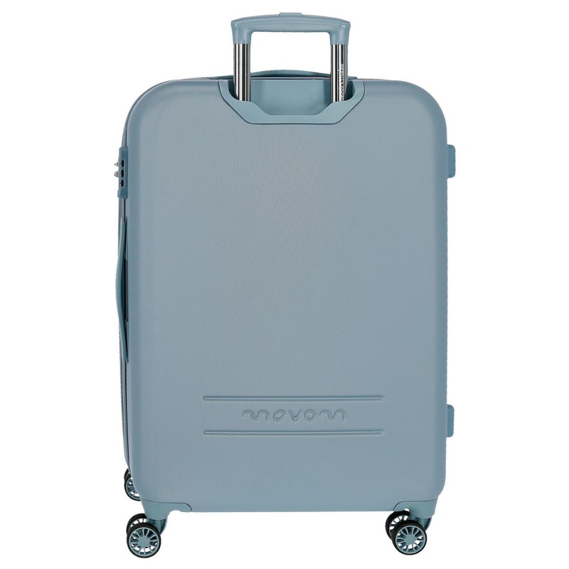 ABS Cestovný kufor MOVOM Riga Sky Blue, 49x27x72cm, 72L, 5999263  (medium exp.)