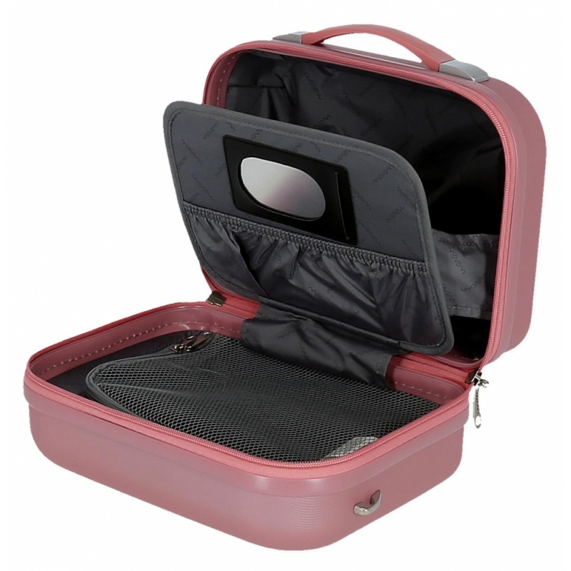 Movom Riga Pink, ABS Cestovný kozmetický kufrík, 9 L – ideálny pre cesty Movom Riga Pink, ABS Cestovný kozmetický kufrík, 9 L – ideálny pre cesty