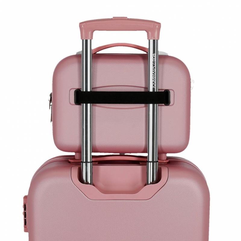 Movom Riga Pink, ABS Cestovný kozmetický kufrík, 9 L – ideálny pre cesty Movom Riga Pink, ABS Cestovný kozmetický kufrík, 9 L – ideálny pre cesty