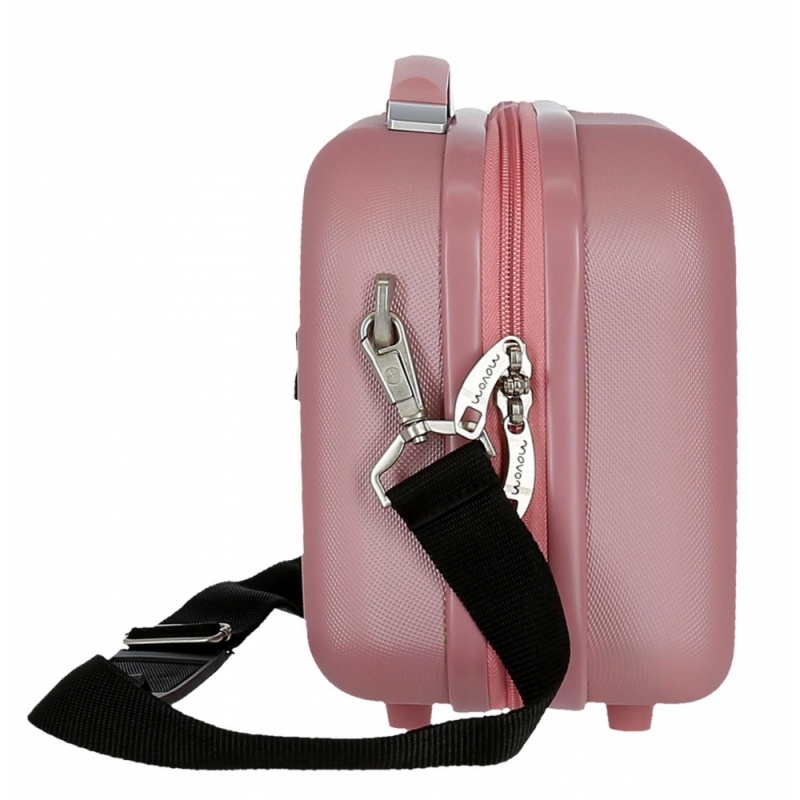 Movem Riga Pink, ABS Cestovní kosmetický kufřík, 21x29x15cm, 9L, 5993965 Movem Riga Pink, ABS Cestovní kosmetický kufřík, 21x29x15cm, 9L, 5993965