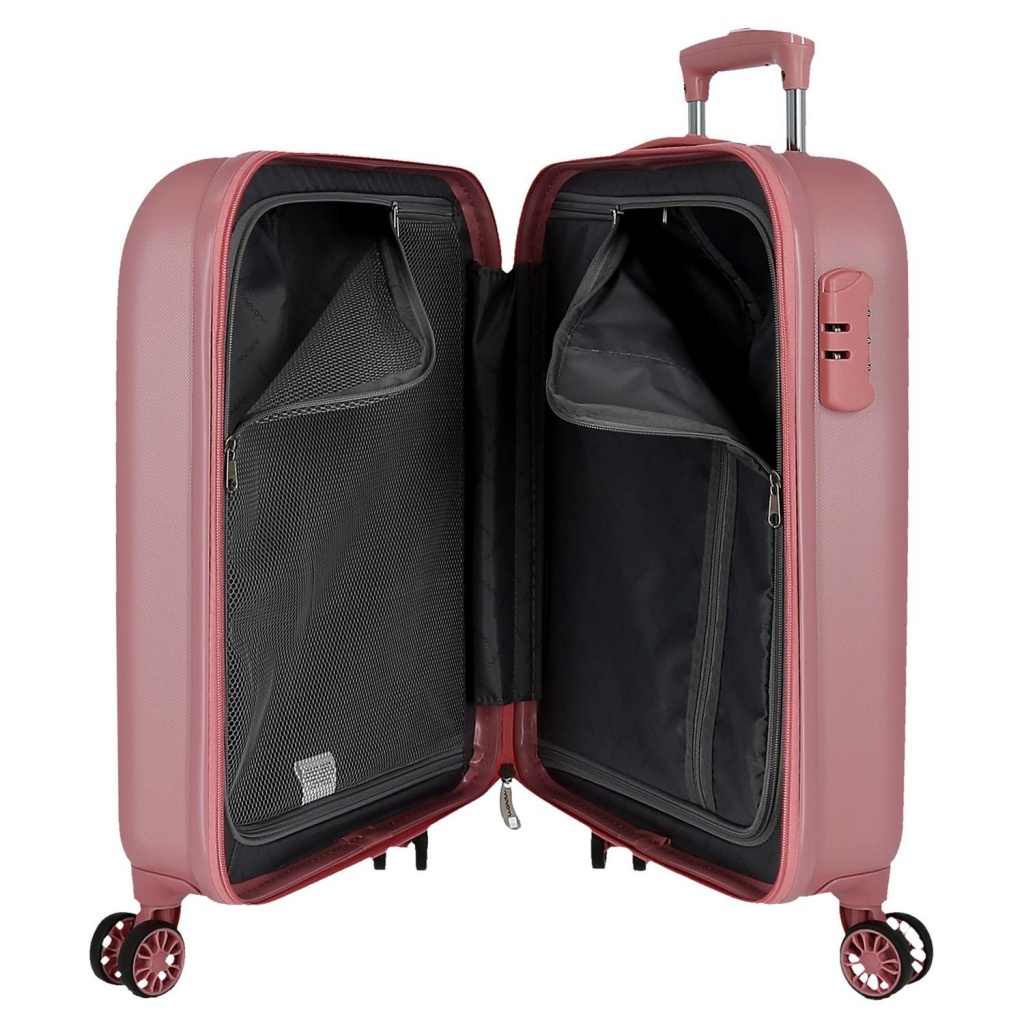 Cestovní kufr MOVEM Riga Pink, 55x40x20cm, 37L, 5999165 (small)