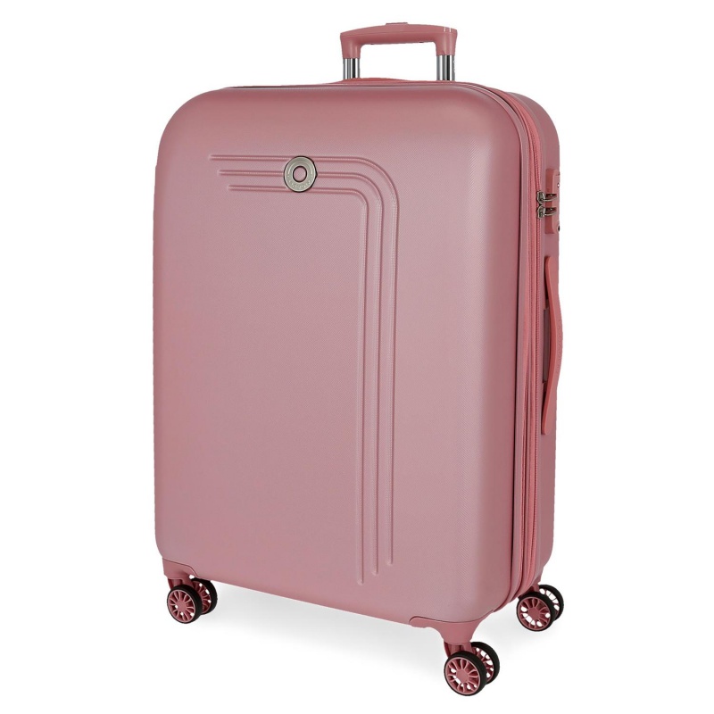 ABS Cestovný kufor MOVOM Riga Pink, 49x27x72cm, 72L, 5999265 (medium exp.) ABS Cestovný kufor MOVOM Riga Pink, 49x27x72cm, 72L, 5999265 (medium exp.)