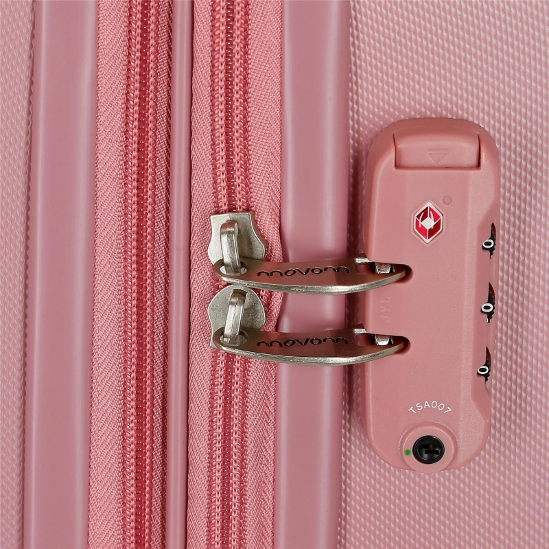 ABS Cestovný kufor MOVOM Riga Pink, 49x27x72cm, 72L, 5999265 (medium exp.) ABS Cestovný kufor MOVOM Riga Pink, 49x27x72cm, 72L, 5999265 (medium exp.)