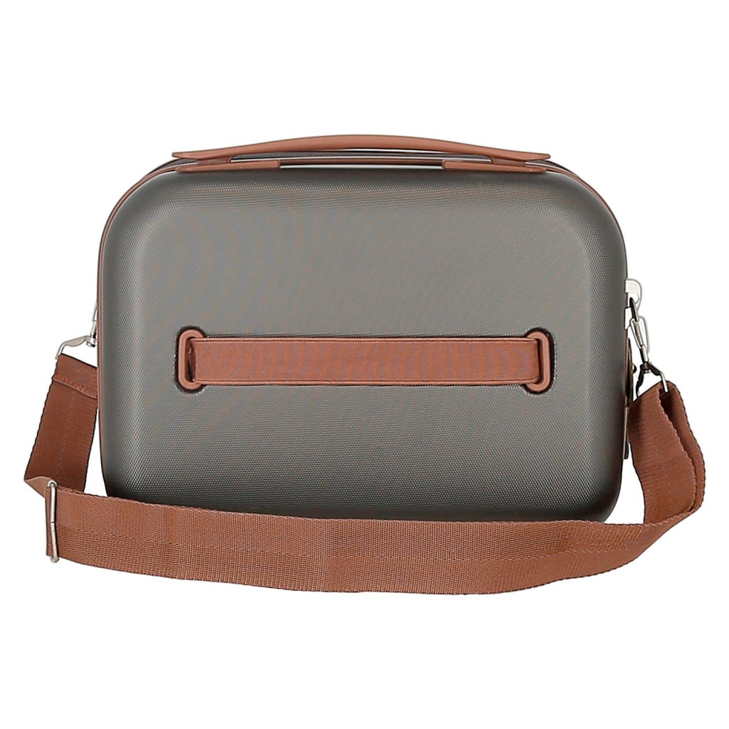 EL POTRO Ocuri Grey, Cestovní kosmetický příruční kufřík, 21x29x15cm, 5123921