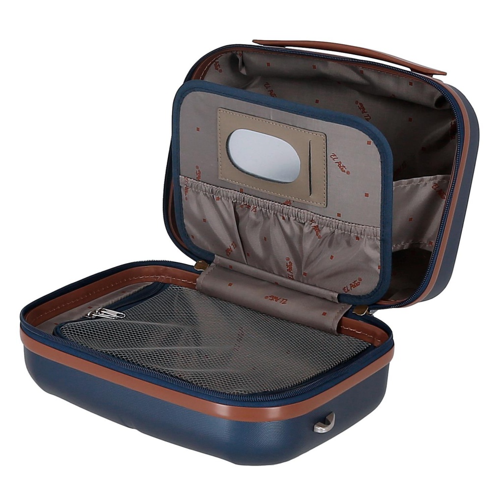 EL POTRO Ocuri Marino, Cestovný kozmetický príručný kufrík, 21x29x15cm, 5123926