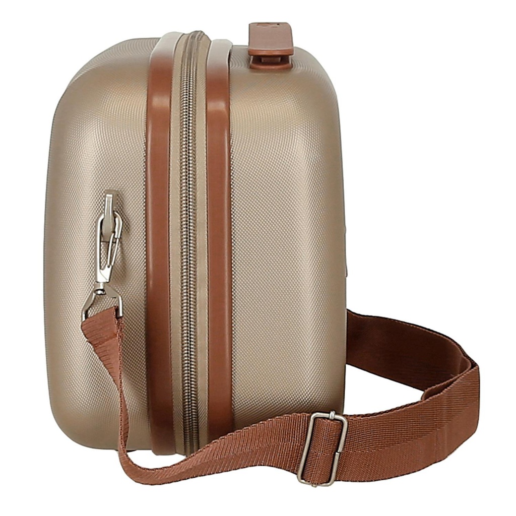 EL POTRO Ocuri Champagne, Cestovní kosmetický příruční kufřík, 21x29x15cm, 5123927