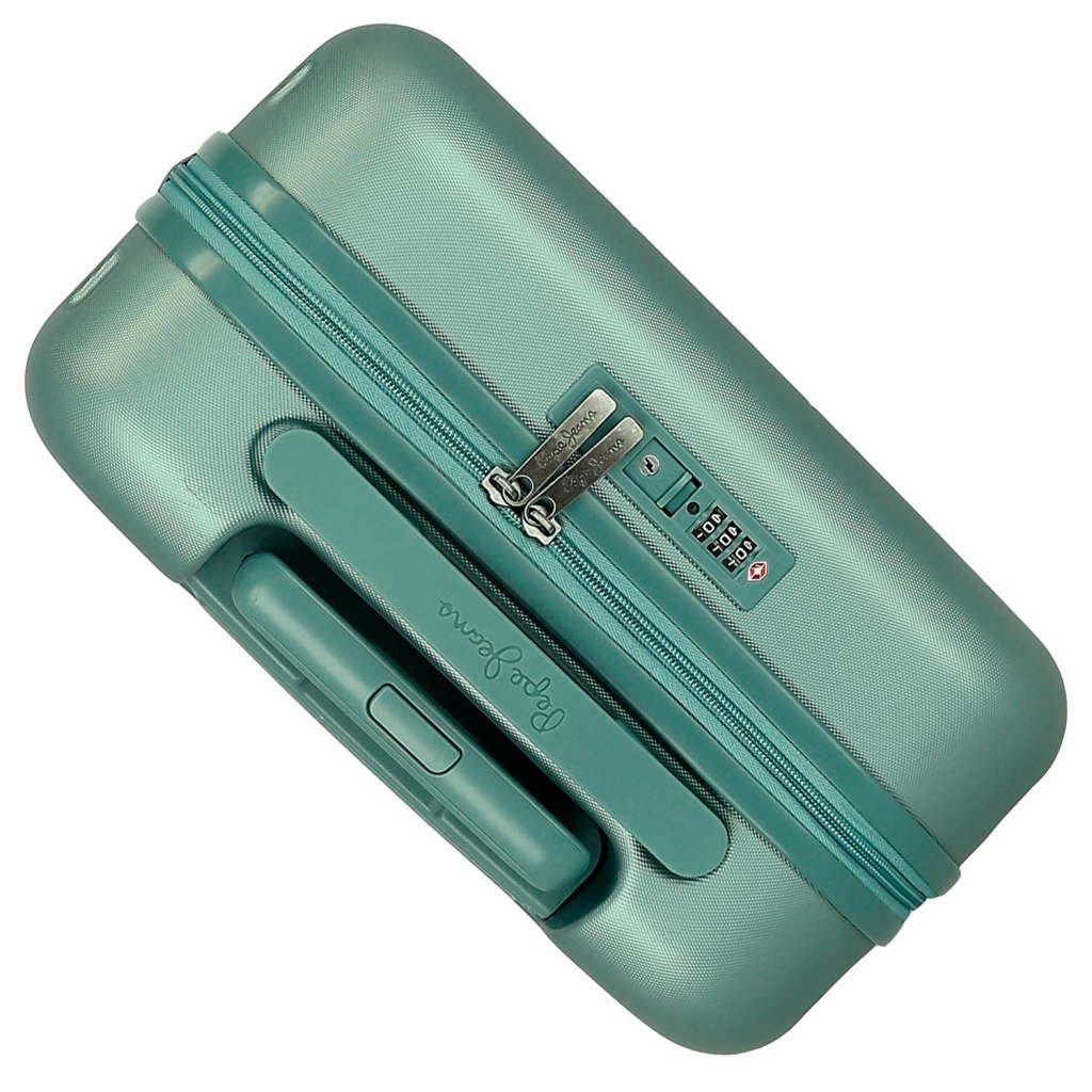 PEPE JEANS Highlight Verde, ABS Cestovný kufor, 55x40x20cm, 37L, 768912B (small)