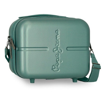 PEPE JEANS Highlight Verde, Cestovní kosmetický kufřík, 21x29x15cm, 768392B PEPE JEANS Highlight Verde, Cestovní kosmetický kufřík, 21x29x15cm, 768392B