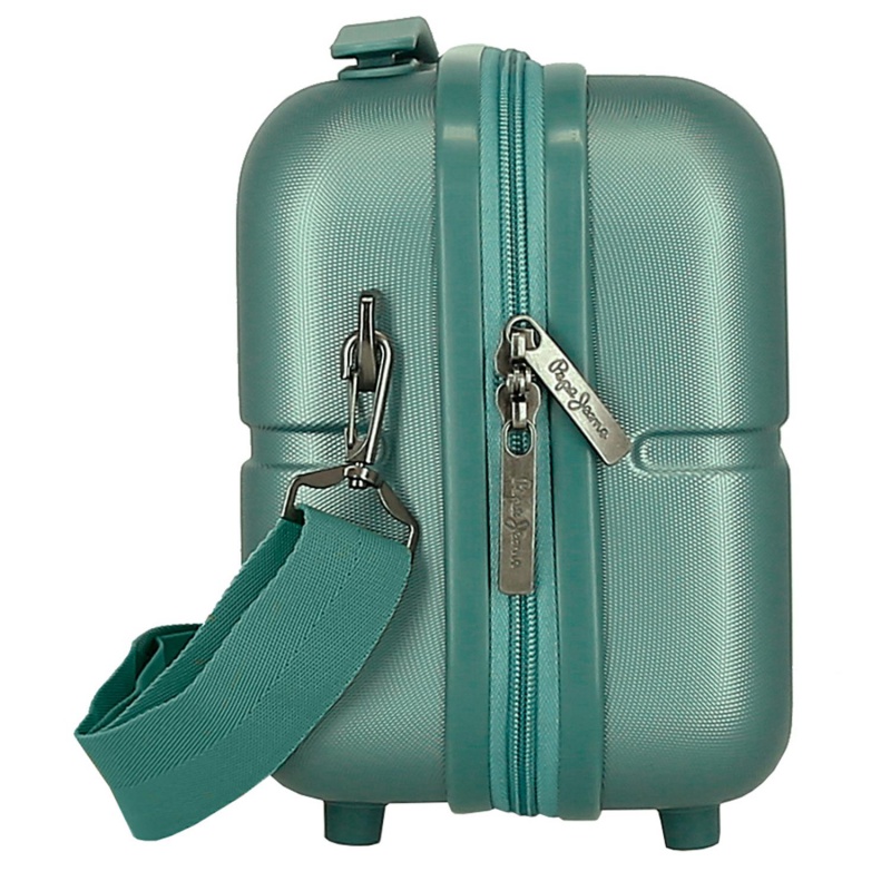 PEPE JEANS Highlight Verde, Cestovný kozmetický kufrík, 21x29x15cm, 768392B