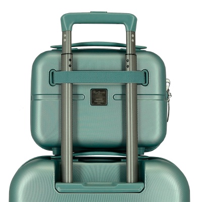 PEPE JEANS Highlight Verde, Cestovný kozmetický kufrík, 21x29x15cm, 768392B PEPE JEANS Highlight Verde, Cestovný kozmetický kufrík, 21x29x15cm, 768392B