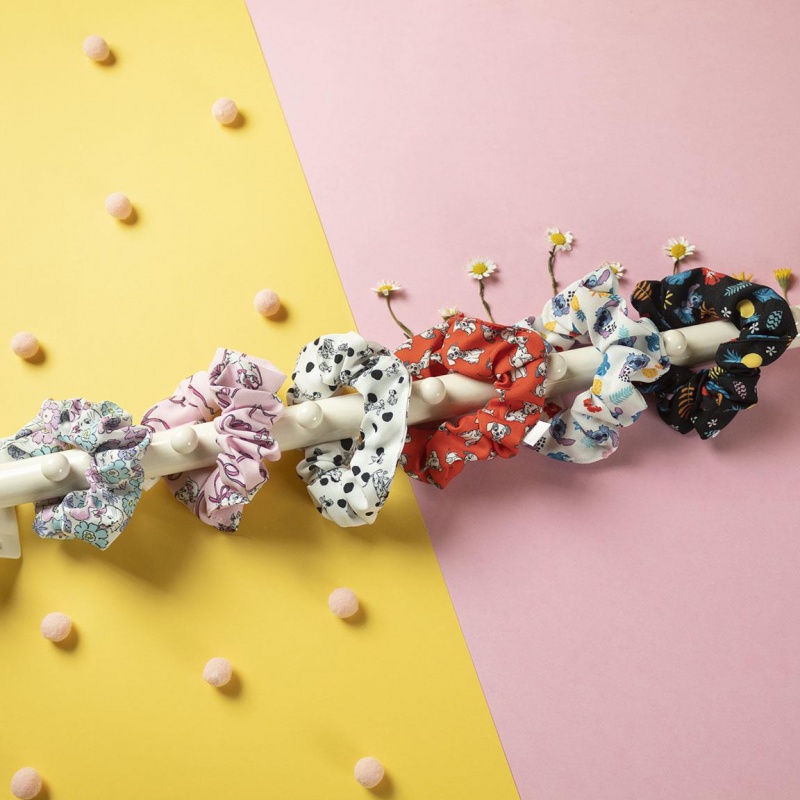 Scrunchies gumičky do vlasov 5ks Lilo & Stitch, 2500001914 Scrunchies gumičky do vlasov 5ks Lilo & Stitch, 2500001914