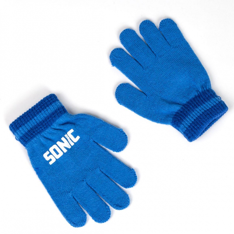 Zimní set (čepice, rukavice) Ježek Sonic, 2200009932 Zimní set (čepice, rukavice) Ježek Sonic, 2200009932