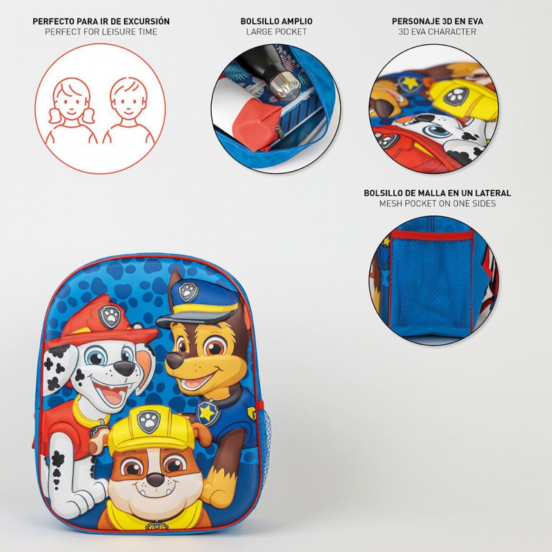 Dětský 3D batoh PAW PATROL, 2100005075 Dětský 3D batoh PAW PATROL, 2100005075