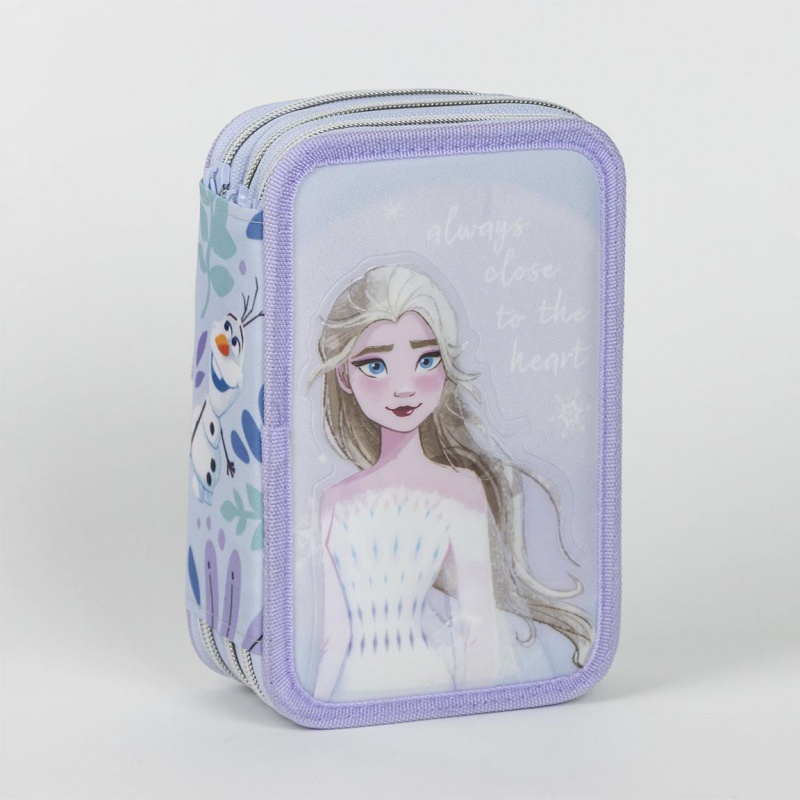 Třípatrový penál s náplní DISNEY FROZEN Elsa, 22700001191 Třípatrový penál s náplní DISNEY FROZEN Elsa, 22700001191