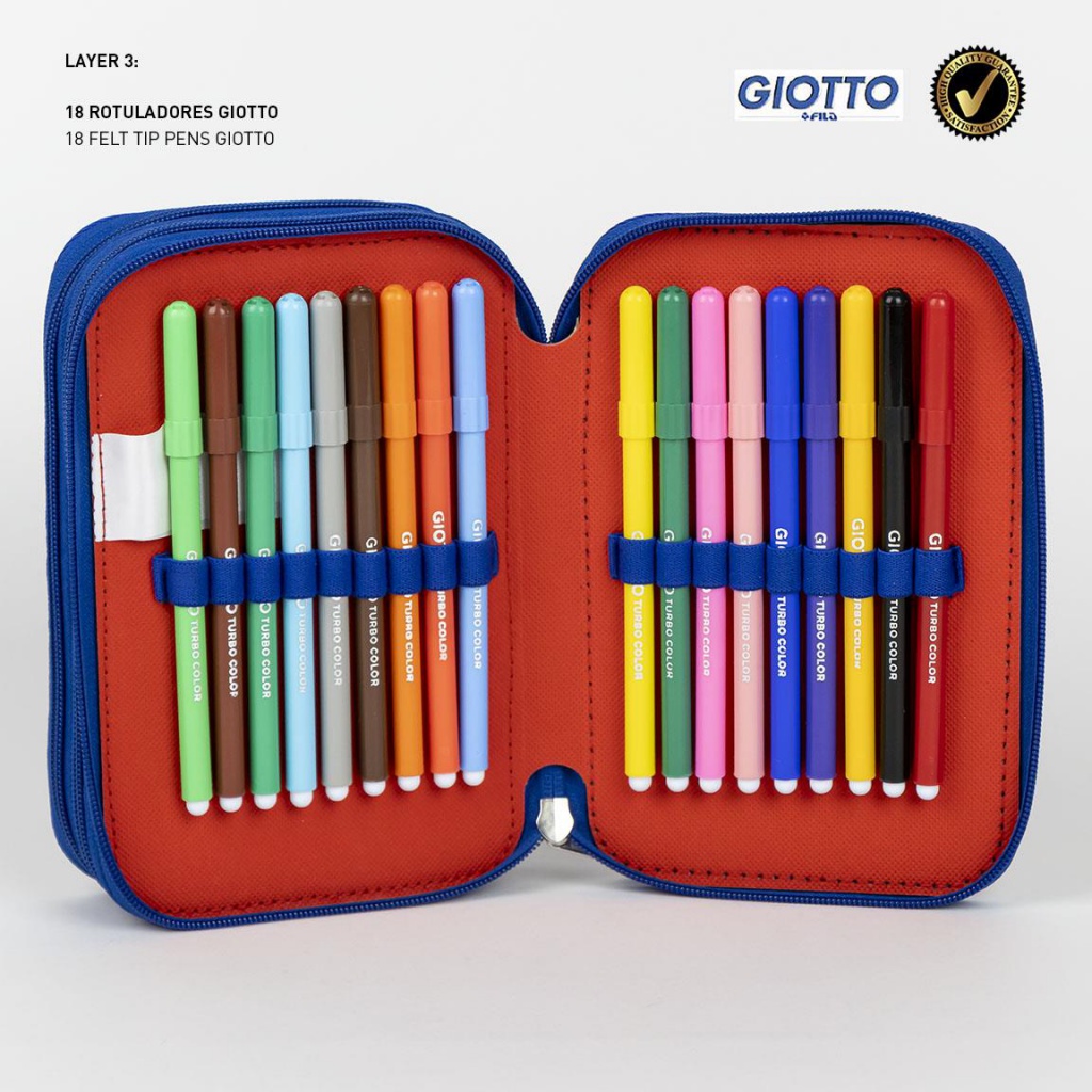 Třípatrový penál s náplní AVENGERS, 2700001258