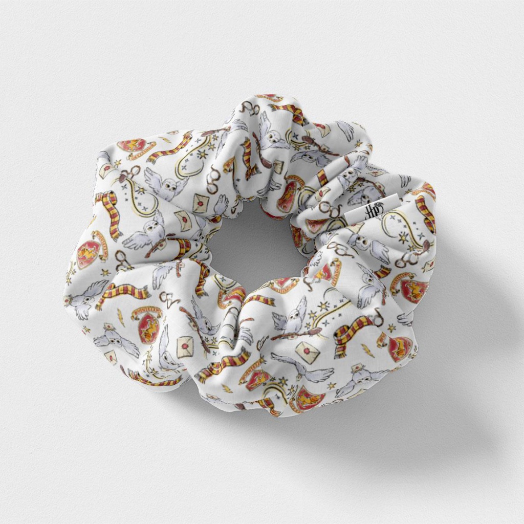 Scrunchies gumičky do vlasů 5ks HARRY POTTER, 2500001919