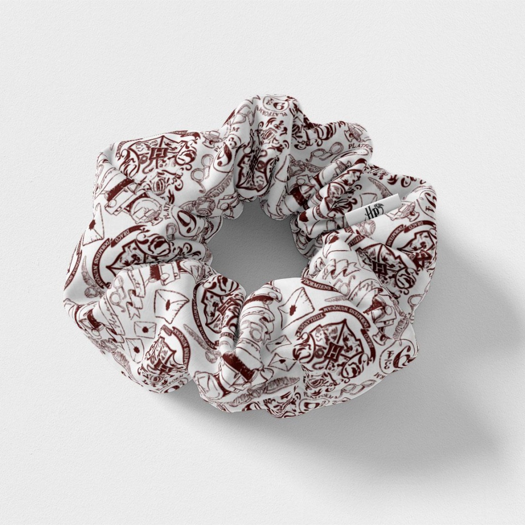 Scrunchies gumičky do vlasů 5ks HARRY POTTER, 2500001919