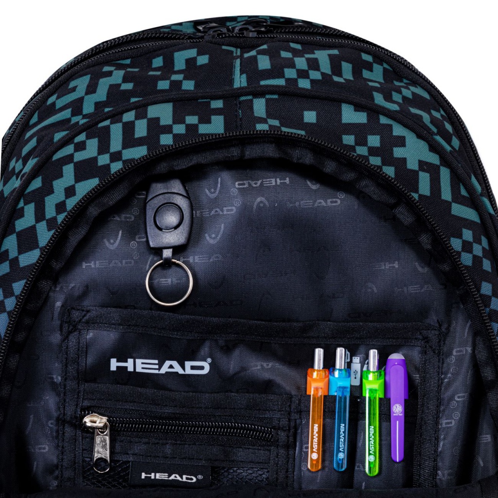 Školní batoh Head GREEN BRICKS, AB300, 502024118